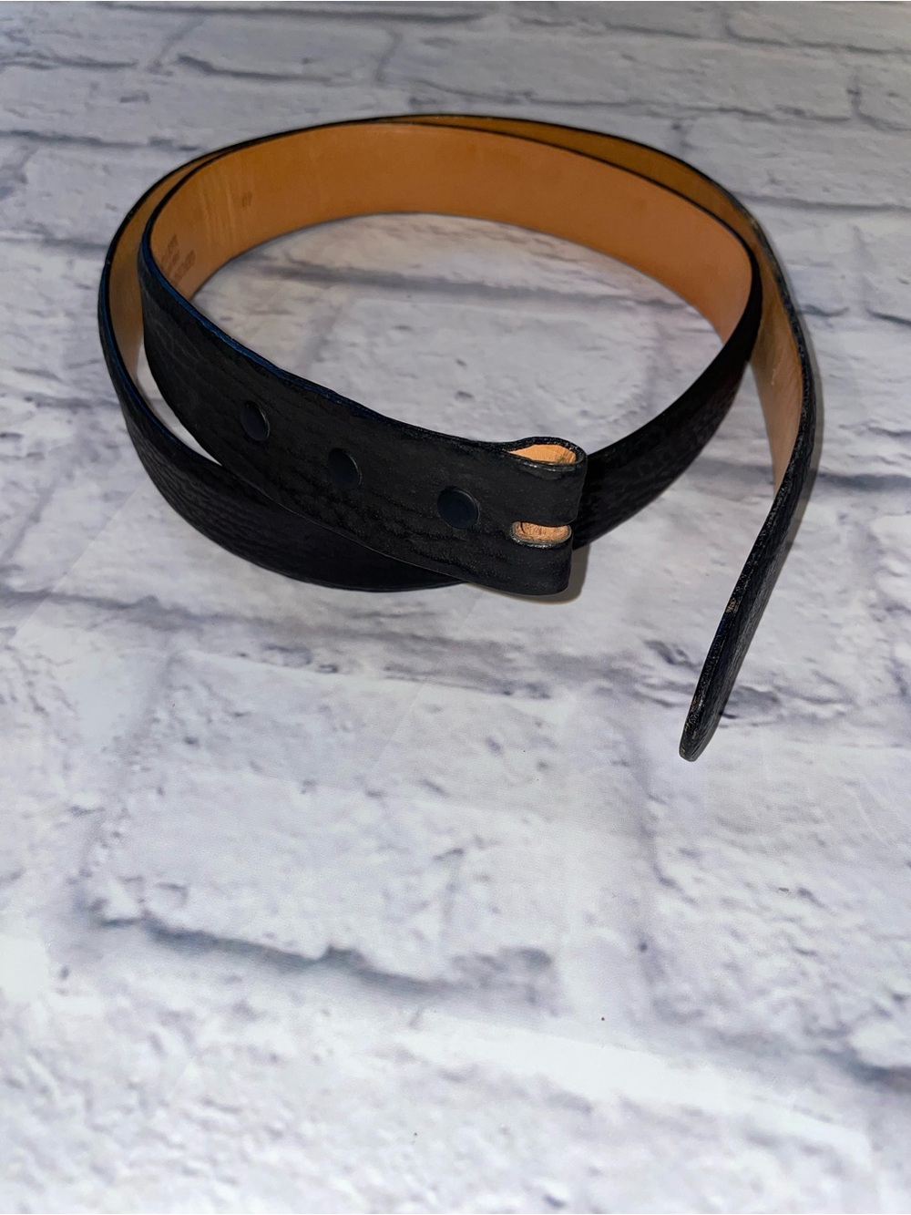Tom Taylor Sharkskin Belt Strap (No Buckle) Size 40